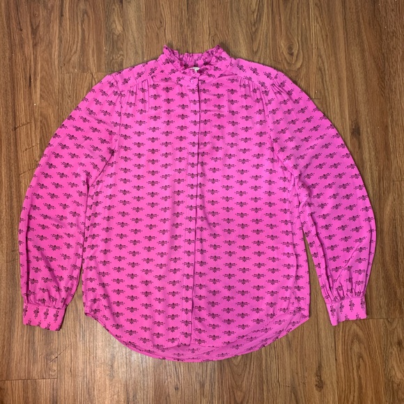 Joie Mintee Blouse in Orchid - Picture 7 of 15